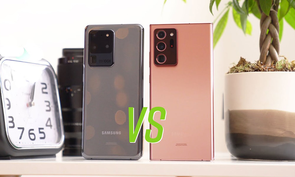 So sánh Samsung Galaxy Note 20 Ultra và Galaxy S20 Ultra